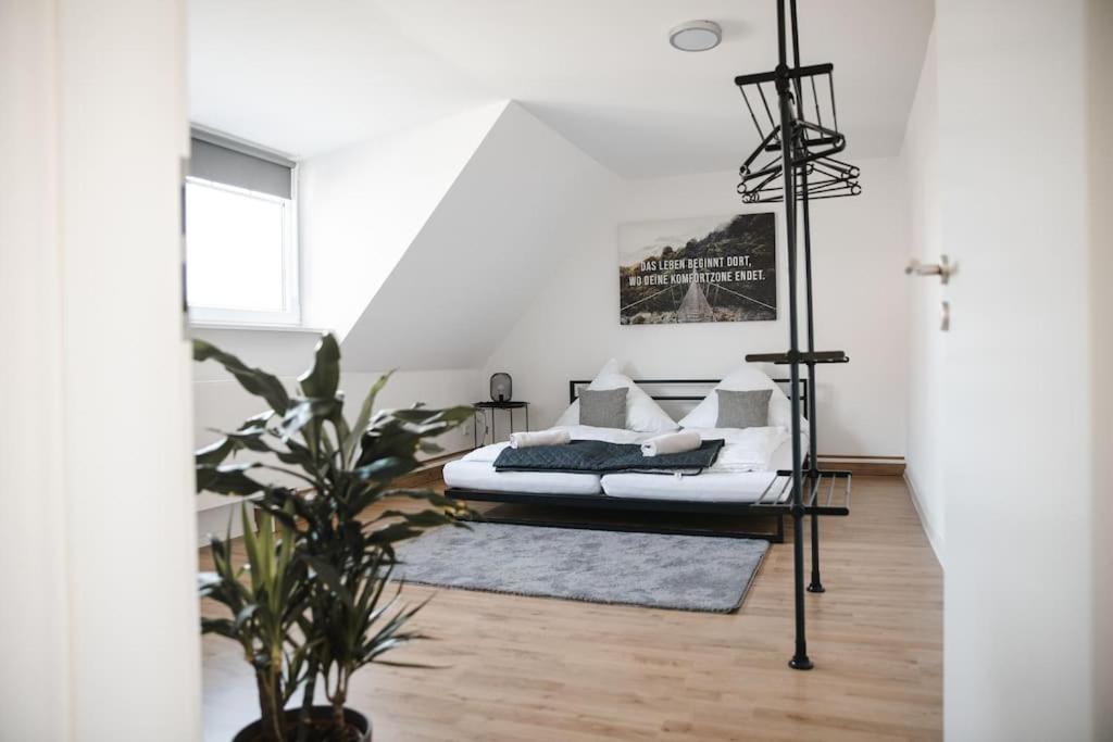 Modernes Apartment Schwarzenfeld Buitenkant foto